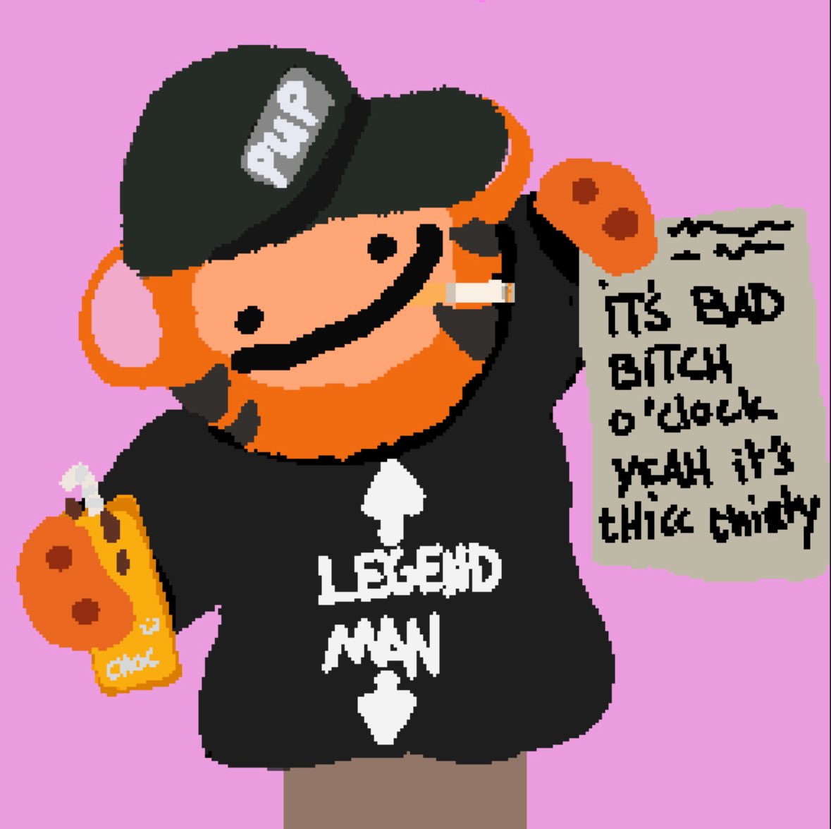 I will succeed bc I’m bat shit insane