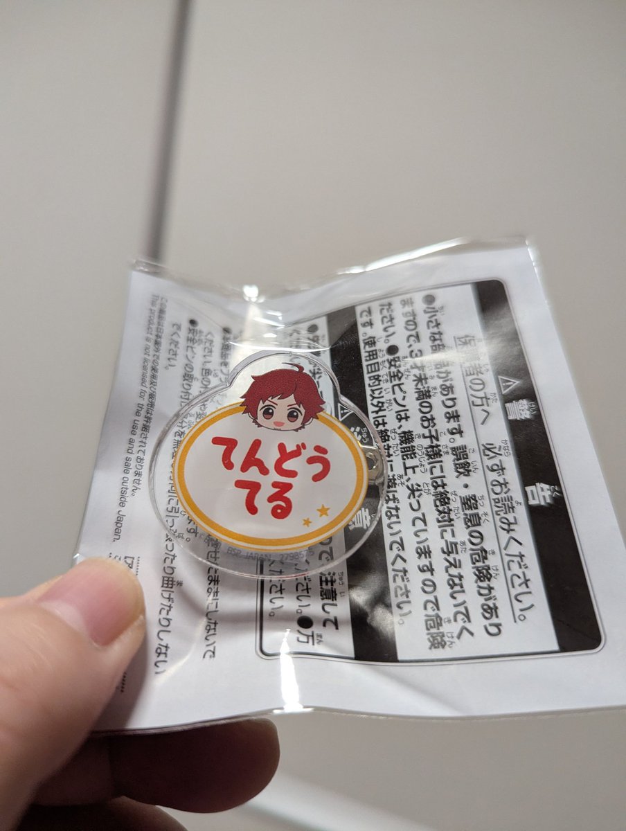 バトルフェスの合間にしっかりゲーセン行ってお名前バッジはゲットし