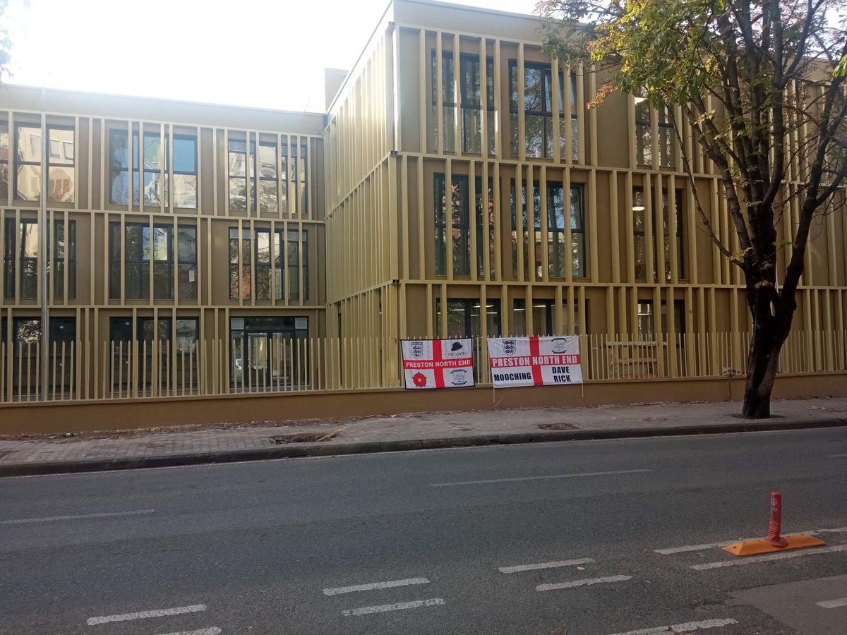 Streets of Tirana before the friendly World Cup qualifier Albania-England