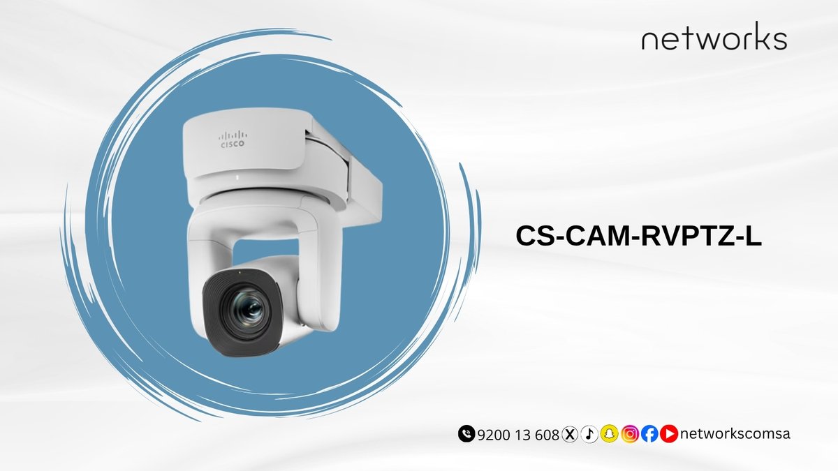 networkscomsa's tweet image. تحب تراقب كل شيء وكأنك هناك؟
#كاميرا CS-CAM-RVPTZ-L تتحرك تلقائيًا، تلتقط كل تفصيلة، وتخلي كل زاوية تحت السيطرة 👇
#Networks 
#مساء_الخير