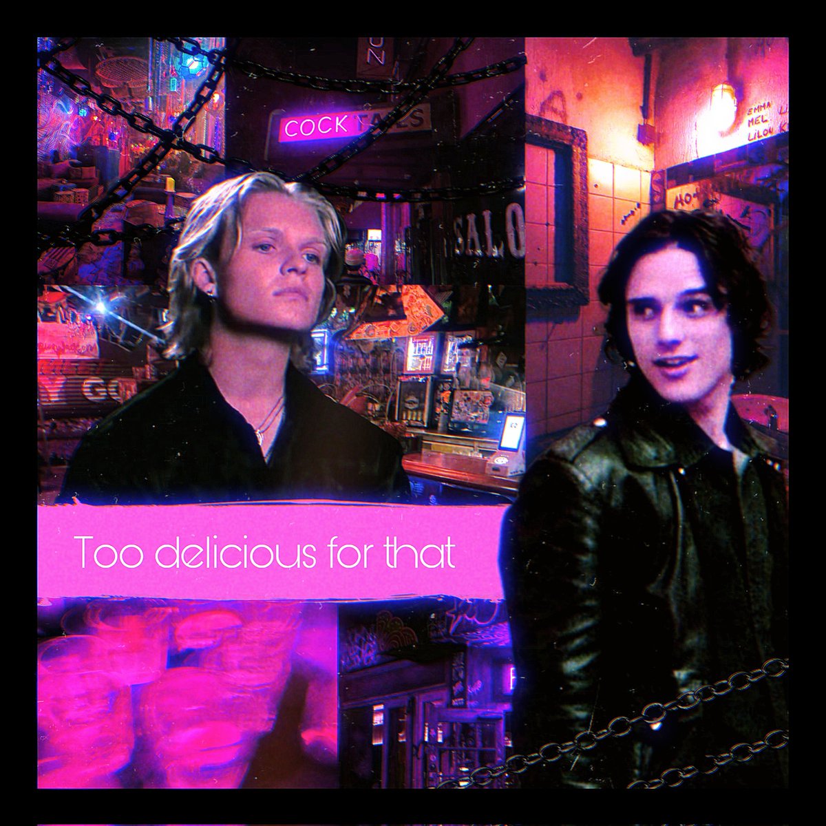 Too delicious for that

Vampire. Bites. Bar. 

archiveofourown.org/works/74239486

#jacegon #hotd