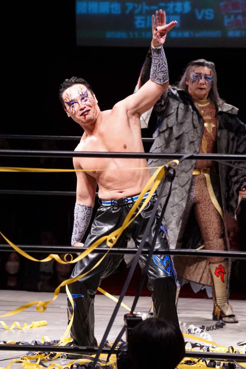 2025.11.16 新木場1stRing
JYARASHIMAさんー！
#YU25th #HARASHIMA #ddtpro