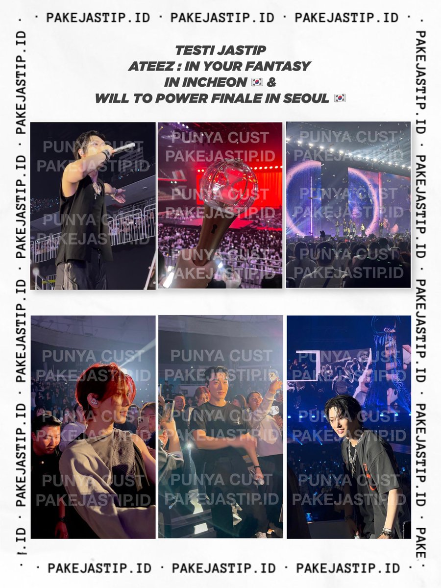 Open Jastip/ Ticketing Service/ Assistance for ATEEZ World Tour