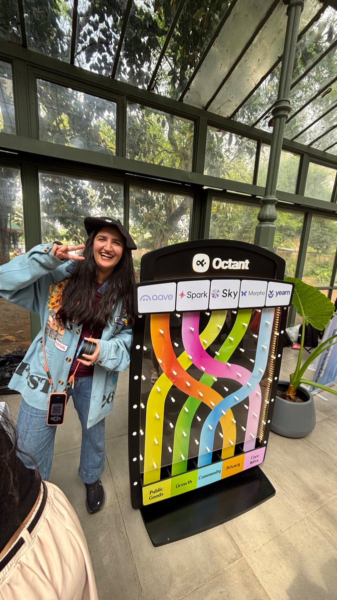 blnpvst's tweet photo. Meeting the @OctantApp team at SheFi Summit in Buenos Aires 🇦🇷 let’s summon degens 🔮 https://t.co/Vs31JYwuQw