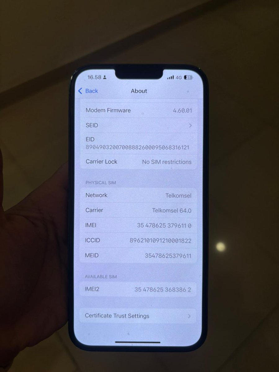 widdip27_'s tweet photo. iPhone 13 PM 256GB ZP/A singapura
all operator ( regist kemenperin ) cod only
sinyal ke block uang kembali 100%
box original, dan kabel original
bh 88 ori awet
fisik 95%
kamera dan speaker jernih
bonus case banyak
overall semua aman tidak ada minus
jual 8,2 nego dom tangerang https://t.co/DRdiXKQYiA