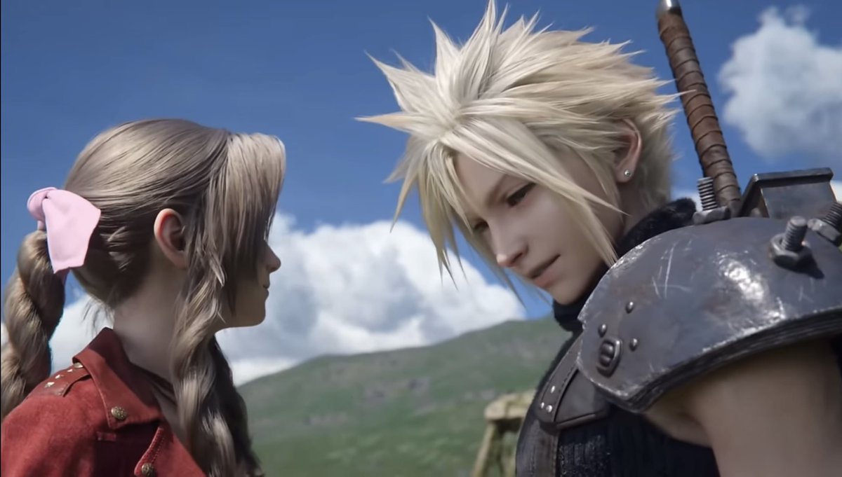 クラウドからエアリスへの好意は無いとか言うとるけど

否定する要素がマジでどれなのか分からん

彼が彼女に向けた笑顔見た？送った言葉を聞いた？精一杯の行動を見た？

彼が1番クラウドらしくなってる時はいつもエアリスがそばにいるよ