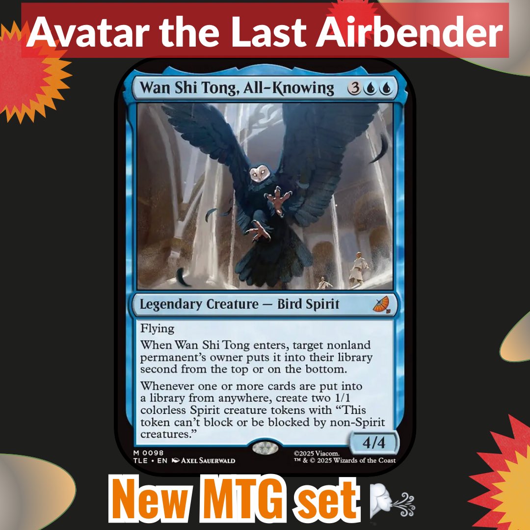 From the mist of forgotten eras, the Masters of the Four Elements rise again.
The Avatar: The Last Airbender expansion for Magic: The Gathering opens a passage between worlds.

#MagicTheGathering #AvatarTheLastAirbender #MTGAvatar #MagicSorter #TCG #TradingCardGame