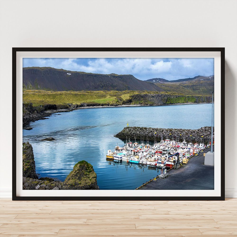 DebraMartz's tweet image. Harbor of Arnarstapi Iceland Framed Print by Debra Martz 
SAVE THE DATES:  November 28th and December 1st 25% Off Wall Art 
fineartamerica.com/featured/harbo…

#Arnarstapi #Iceland #harbor #marina #boats #mountains #scenic #photography #PhotographyIsArt #BuyIntoArt #AYearForArt #WallArt