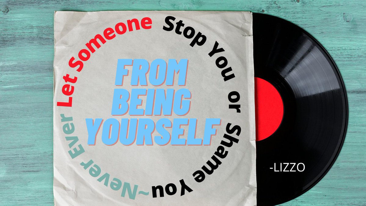 blinnlibrary's tweet image. Inspirational Sunday - Lizzo speaks the truth! Blinn.edu/Library