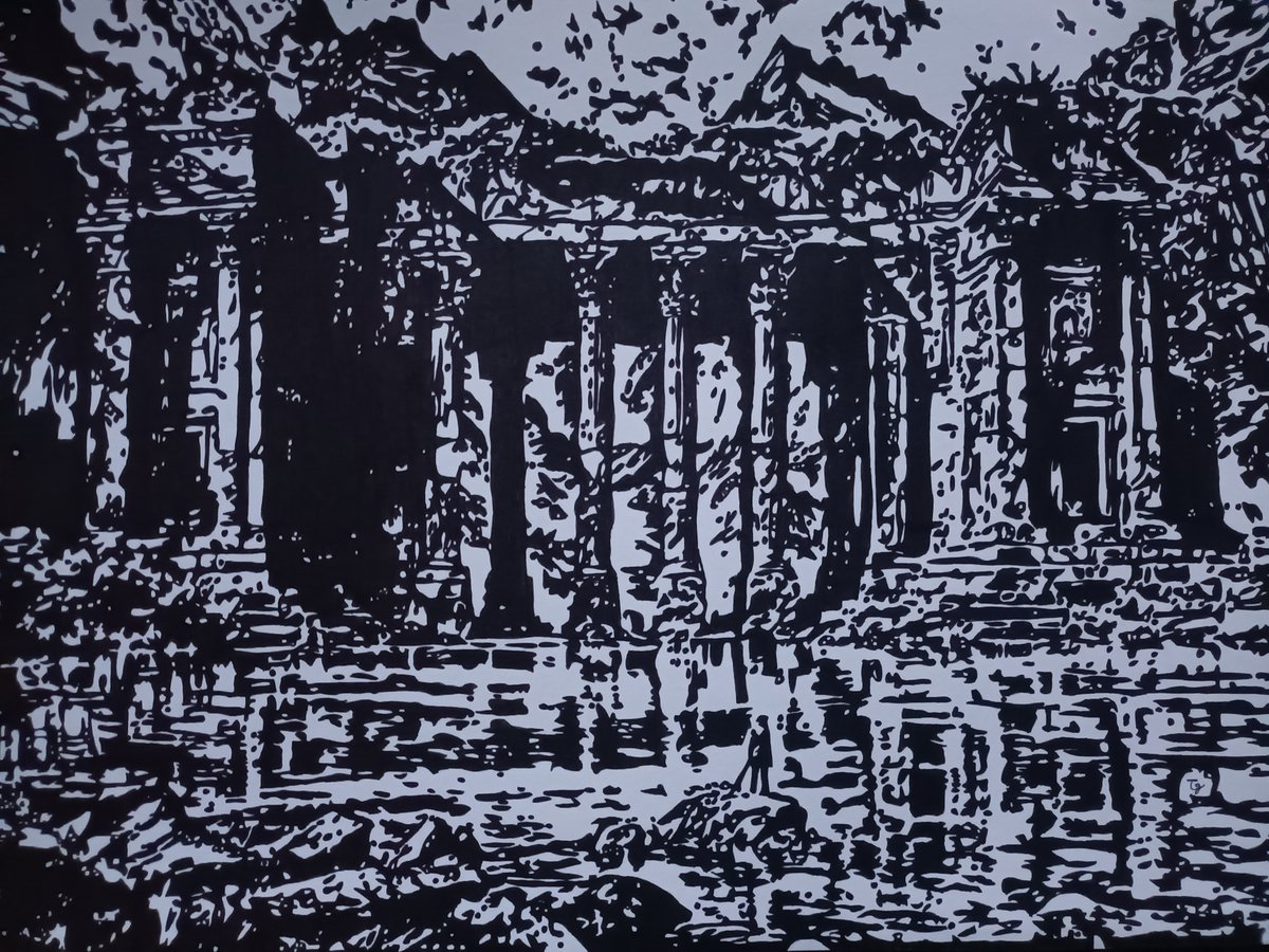 timgeissler0's tweet photo. "Land of the Abandoned"

Drawing with Fineliner on A3 Drawing Paper.

#artwork #fantasyart #ruin #illustration #inkart #inkdrawing #monochrome #land #realisticdrawing #sketch #traditionaldrawing #arttraditional #love #mangaart #abandoned https://t.co/exou3eK3oi