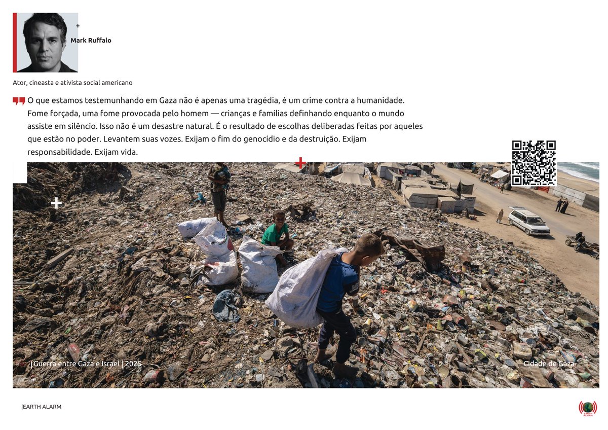 Alarme da Terra!

#Ecocído: os crimes #ambientais de Regime Israel em todo a região.

#COP30