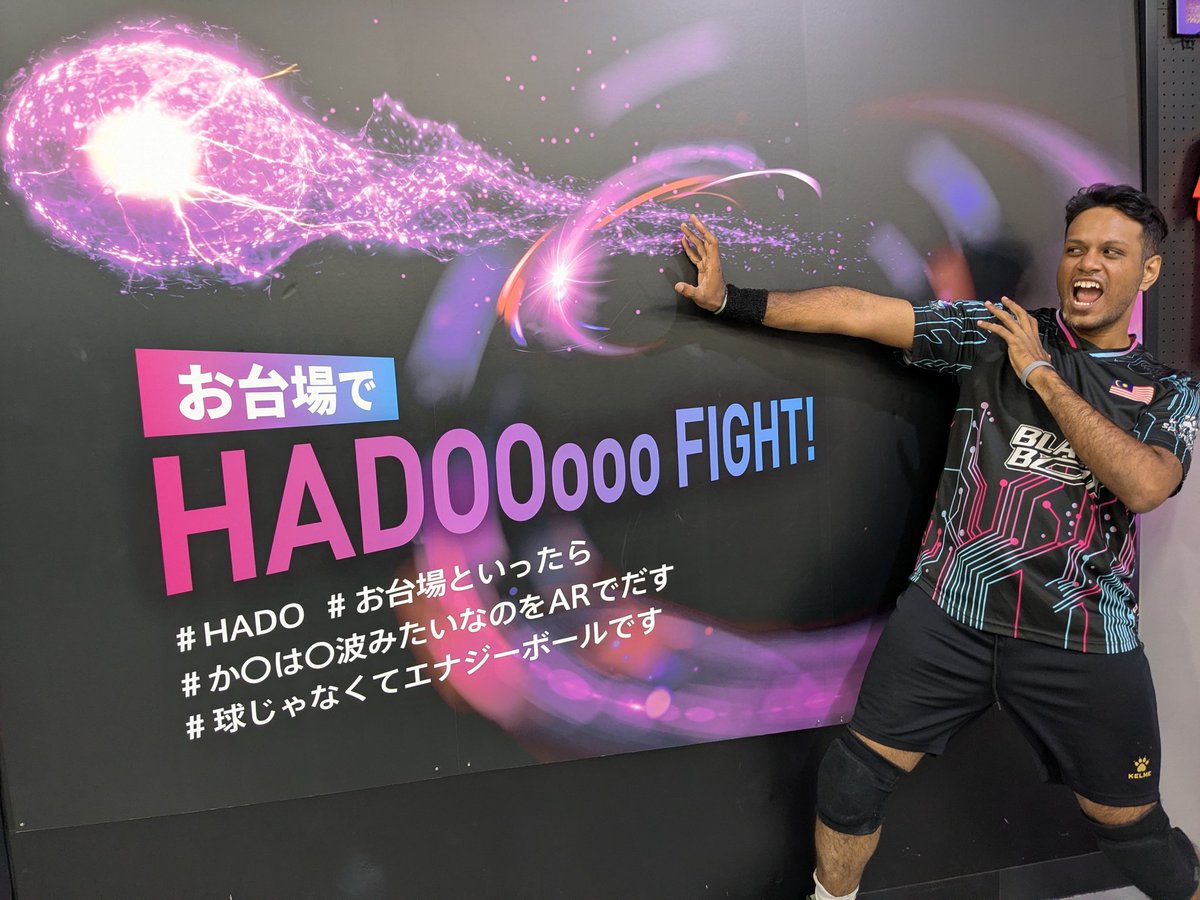 感謝🇯🇵感激🇲🇾雨あられ🤝
Bamaはとても喜んでいました🙌
ありがとうございました！#HADO
