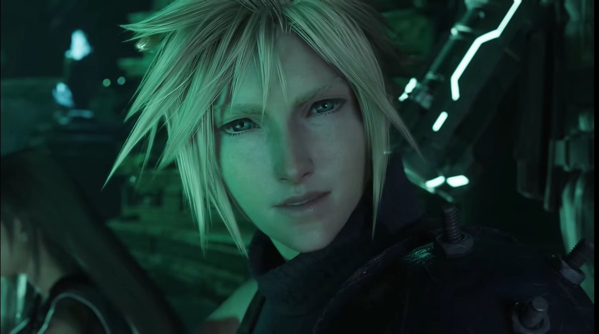 このクラウドの笑い慣れていない顔すごく好きでしてね

笑い慣れていないつまり素直な感情を表に出すことが彼にとって希少なので

これがエアリスに向けられてることがどれだけ特別なのか分かりますね(*´∀｀*)