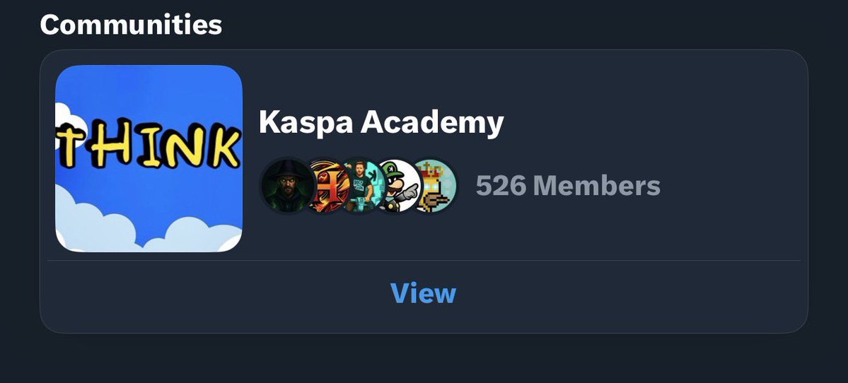 YStan__'s tweet image. 🔥 Kaspa Academy ❤️‍🔥 is growing fast… and we’re just getting started.

We’re already 500+ members, all focused on one mission
to build smarter, stronger, and more profitable people in crypto.

🚀 Inside the community you’ll learn:
• How to grow on X and activate X Share Revenue…