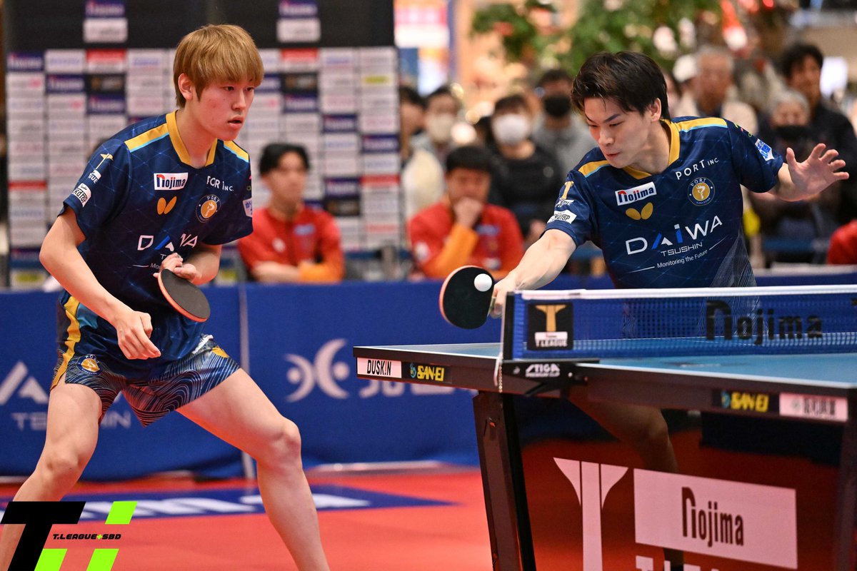 TPlus_SBD's tweet image. 11月16日
#金沢ポート は #琉球アスティーダ と対戦。
#𠮷田雅己 #小林広夢 ペア は #上江洲光志 #岡野俊介 ペアと対戦。
第1ゲームを落とすものの、2ゲーム目以降は軽快なプレーをみせた𠮷田/小林ペアが勝利し、大事なダブルスを金沢ポートが制した。

@kanazawaport 
@ryukyuasteeda 
@TLEAGUE_PR