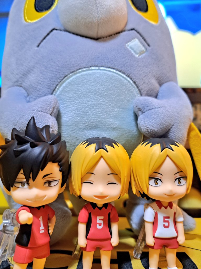 ねんどろいど さぷらいずの音駒買ってみたら研磨2つも出た！両方とも