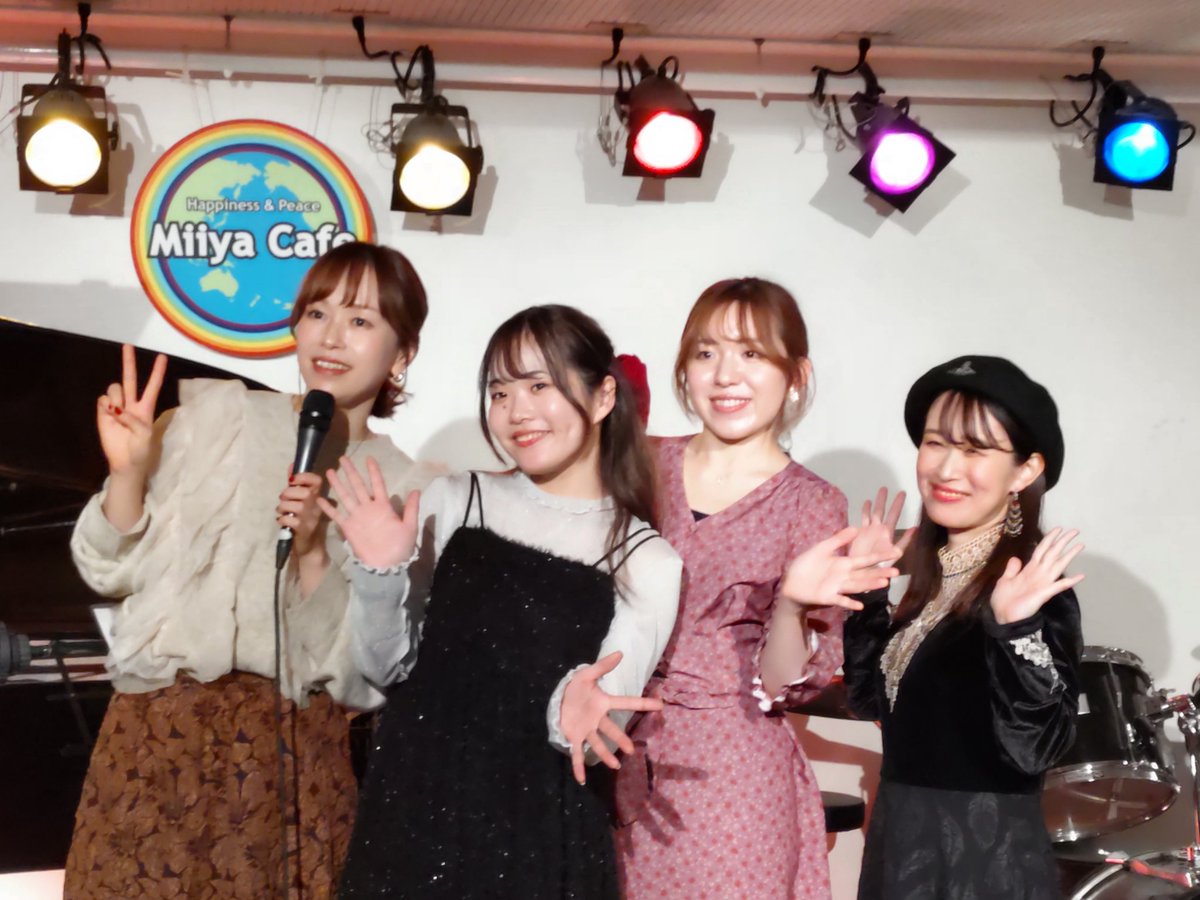 kaho*×Miiya Cafe共同企画@銀座Miiya Cafe終了。心音さん・SENAさん