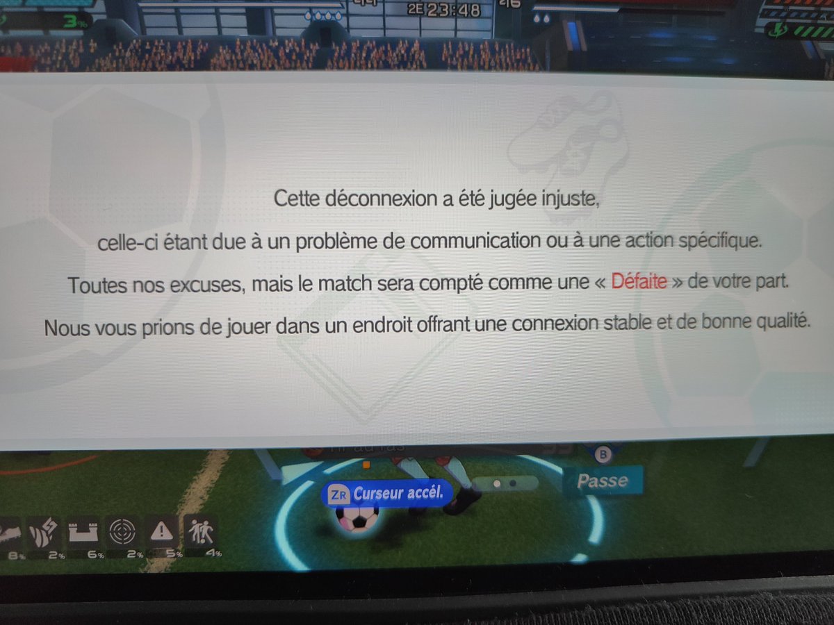 Je suis le seul qui se tape les bugs de remise en jeu + ce genre de chose ?