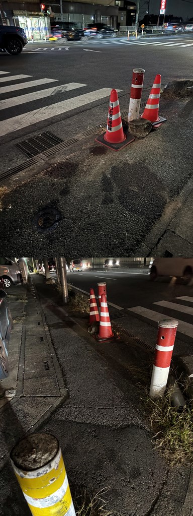 kawaguchi_safe's tweet image. ◆活動報告
外国人が日本人の事故を言挙げし、自分たちの事故を正当化していたので、状況確認のため現地取材。

最初の写真の通り、横転する激しい事故だったので、被害が生々しい。

こちらの方の駐車車両が被害にあってしまったとのこと。

くれぐれも事故には注意して欲しい。…