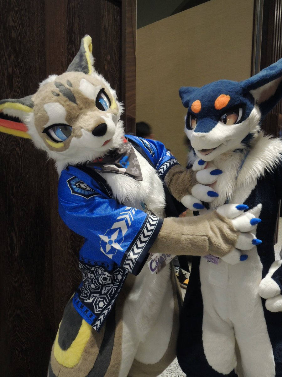 FenrirSchwart's tweet photo. #Infurnity2025 
①青風🦅 @Osburrr 
②エクレイさん🦅 @oboro_bane 
③リオ君🐾 @LycaonRider  
④Chatura @chatura_kline x村雲 @MuraKumo_520 https://t.co/n75o0PwL6F