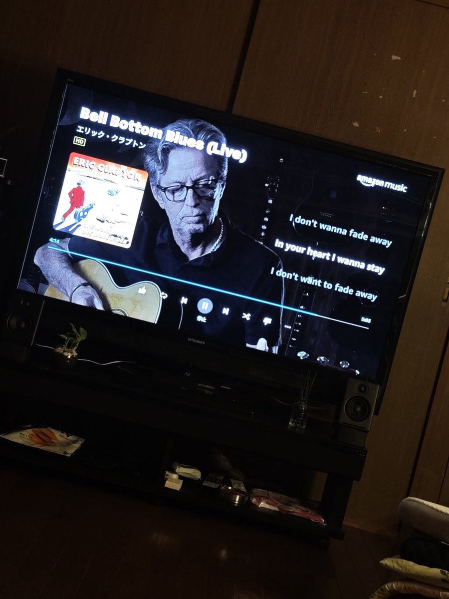 肉とワインとクラプトン最高だ👏🏽
#ワイン #losvascos  #ericlapton