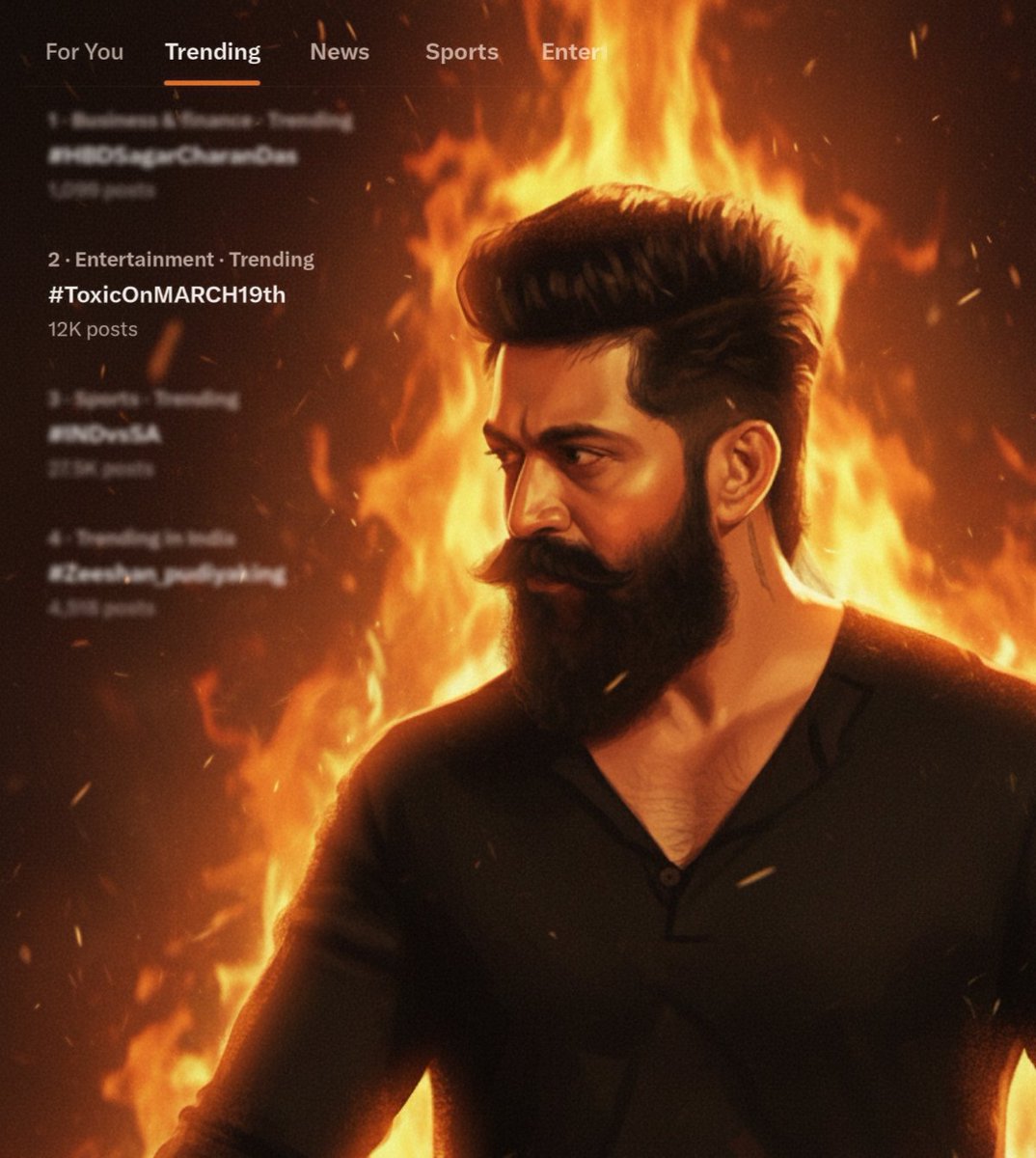 🚨 REMEMBER 🚨

Use this hashtag until March 19th , 2026 💥

#ToxicOnMarch19th

Many more craziest and maddest updates on the way in upcoming days 
Stay active and get ready for mass destruction 💪 

#YashBOSS #Yash
 @TheNameisYash #ToxicTheMovie