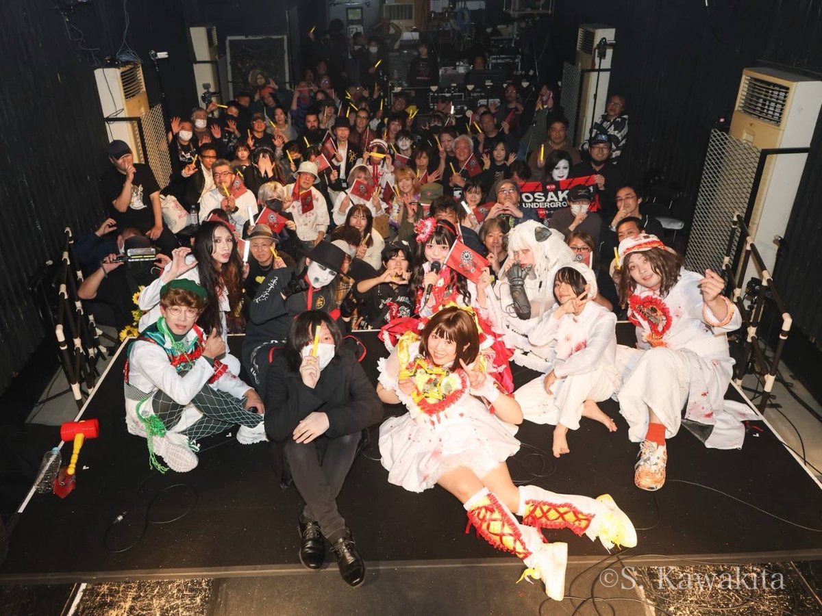 中津Vi-code『怪帰混乱大怪転 〜黒田一郎生誕呪祭＆ひまわりまい生誕祝祭〜』、目劇誠に有難う御座いました‼︎

イス席を設けての、当一座の真骨頂、演劇ライブで御座いました‼︎

配信アーカイブは11/30(日)23:59までご覧いただけマス。

👁️‍🗨️配信で目劇
premier.twitcasting.tv/c:osakanakatsu…