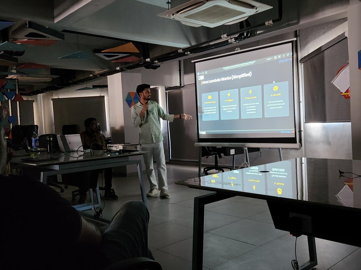 awsugbdq's tweet image. A heartfelt thank you to everyone who joined our “Level up your container game!”  meetup on Amazon ECS.

Grateful to our speakers, attendees, and Phonon.io for the amazing venue and vibrant discussions. 
See you at the next AWS User Group Vadodara event!