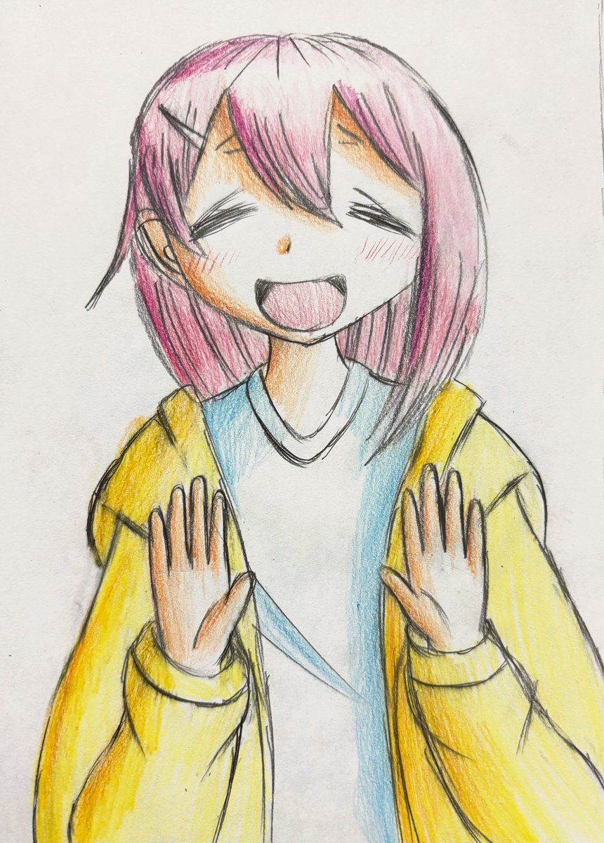 SASIAI_0807's tweet image. なでしこ描きました！
なでしこ「行った時感動したいからネタバレはその位でいいよぅ」
#ゆるキャン
#各務原なでしこ