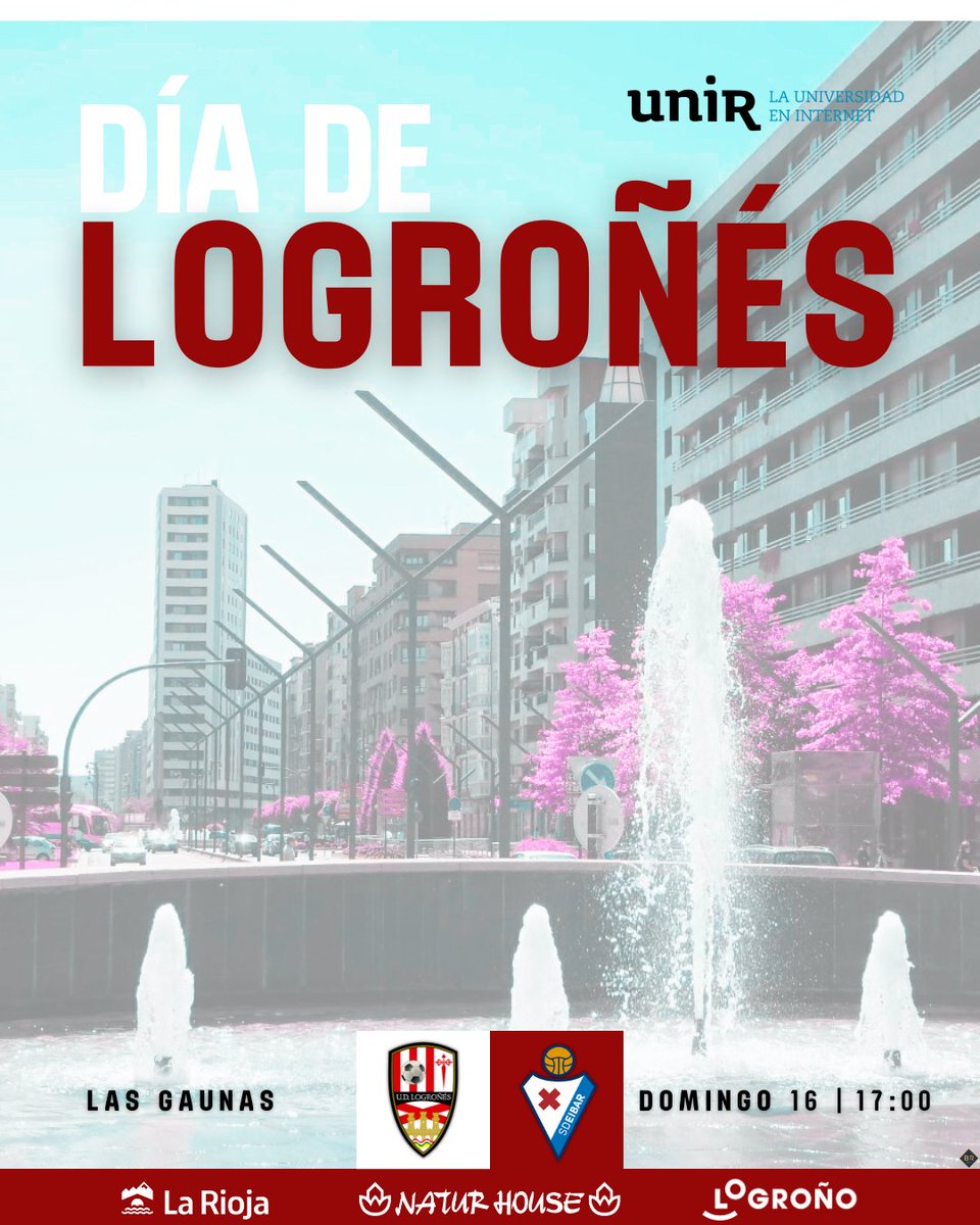diegodegiusti's tweet image. ⚽️ HOY: #UDLogroñes 🆚️ #EibarB

⏰ 17:00 (🇪🇸) | 13:00 (🇦🇷)

🎙 Relato: @diegodegiusti
📺 En vivo por @fcplay_ / @FootballClub

#UDLogroñesEibar
#SegundaRFEF
#2RFEF
#SegundaFederacion