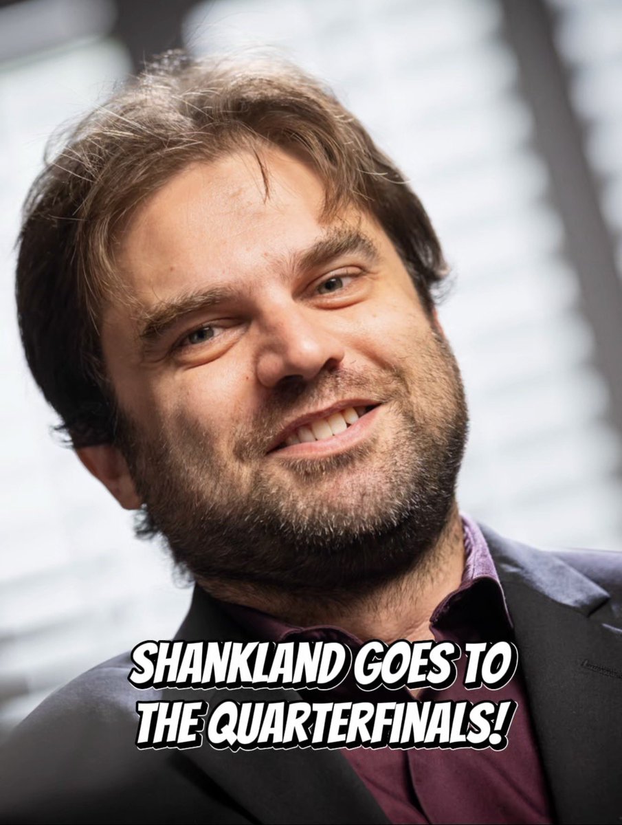 🇺🇸 Sam Shankland advances to the quarterfinals of the FIDE World Cup after defeating Daniil Dubov in the Round of 16. He is now the sole American remaining from the original field of 12 U.S. players.

With the top three finishers qualifying for the 2026 FIDE Candidates in Cyprus,