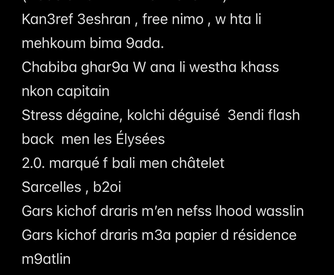 IIsmaileek's tweet photo. L7oreya l mes Gars rebi ysame7 🙏 https://t.co/qKn9gkGRR7