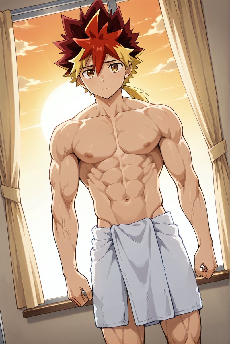 Hello 👋 hope you have a good day 😁 (I thought I would post something else yesterday but I was tired so I slept really early 🤣)

Here's a slightly older Yuhi (it's still censored 😉)

Hope you'll like it ☺️