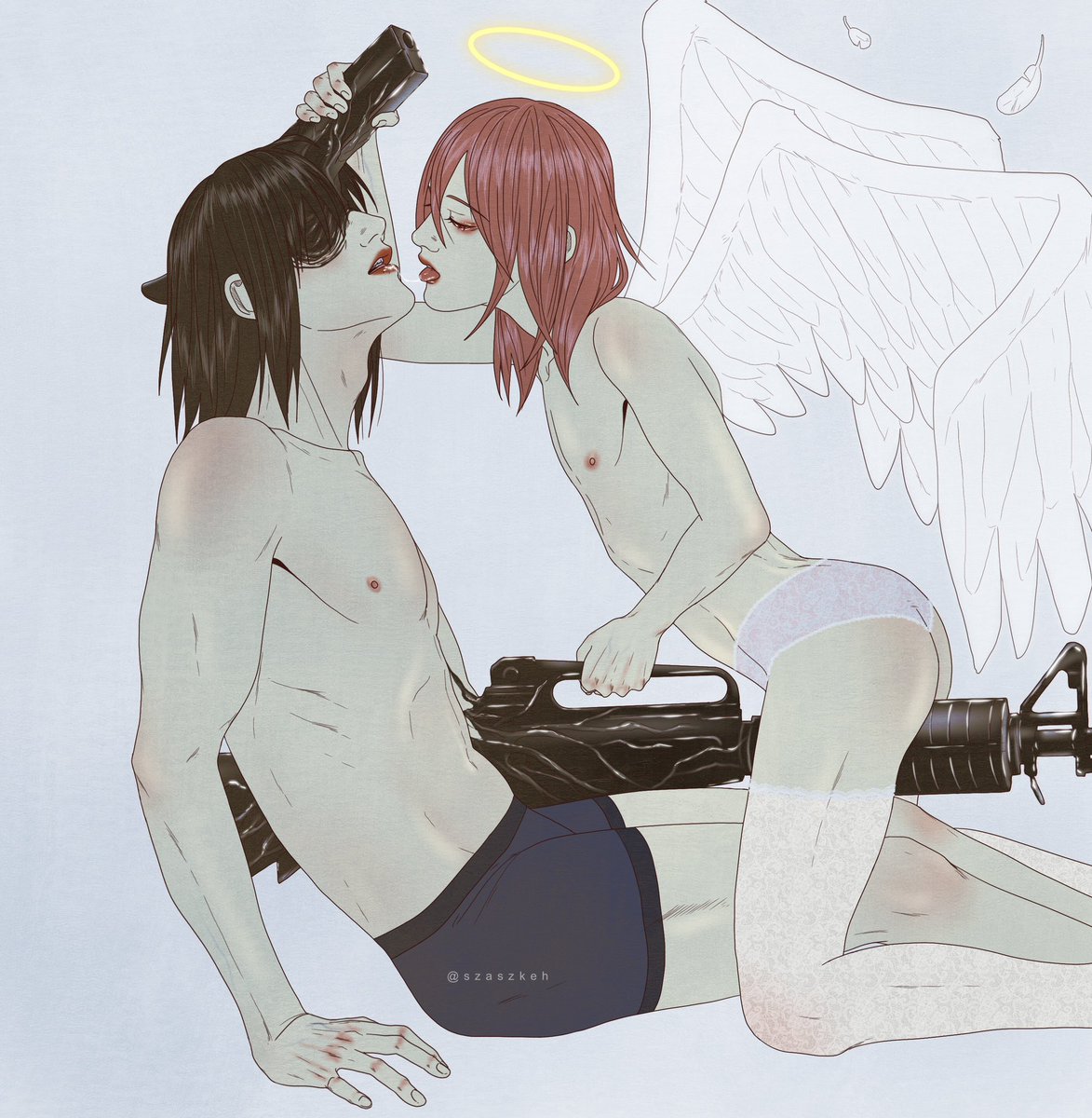 Use of a gun

#chainsawman #akihayakawa #angeldevil #akiangel