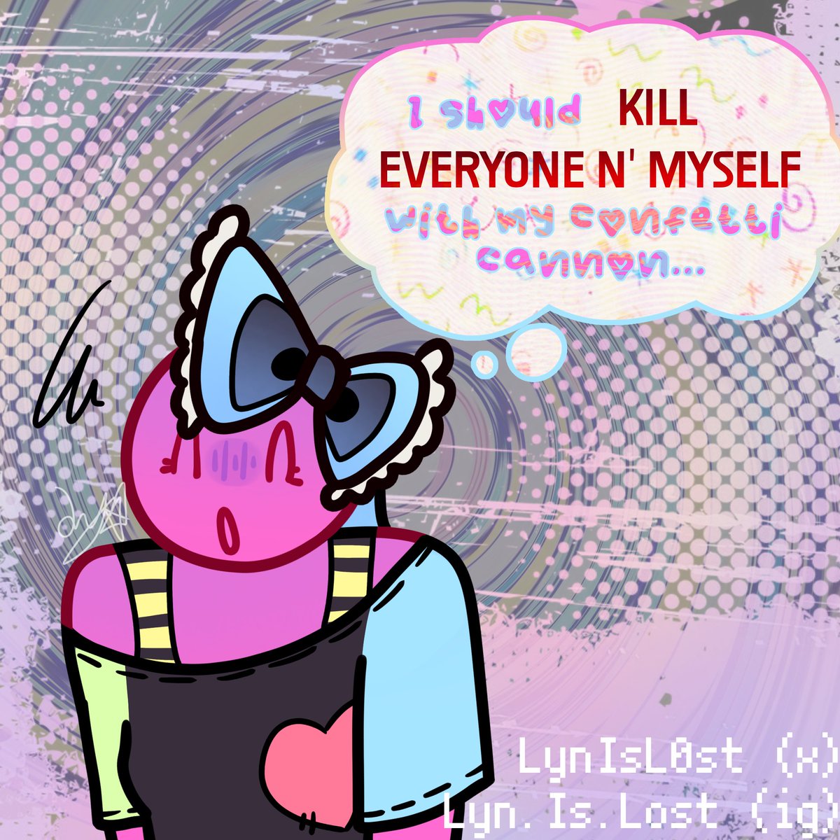 LynIsL0st's tweet photo. Cheerersona? Cheerer oc? I dunno #enfosi #cheerer #glaggleland https://t.co/BfDBHXD3A2