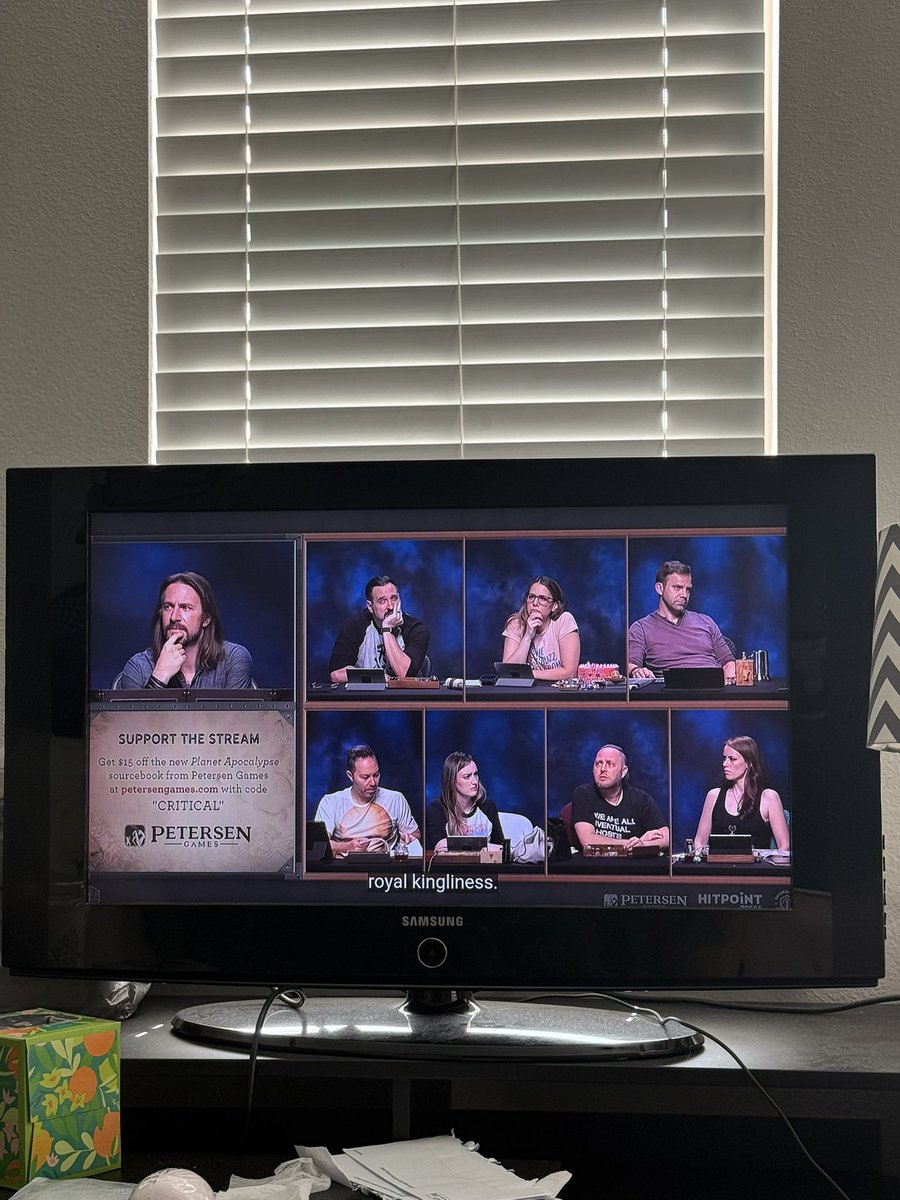 It’s Mack’s first time finishing the Mighty Nein campaign, so we are watching it together 🥹 

What a way to ring in premiere week for <a href="/LVMandM9onPrime/">The Mighty Nein and The Legend of Vox Machina</a>