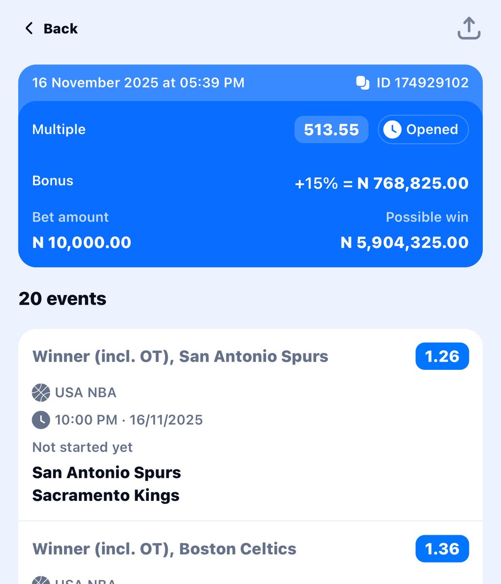 Girlpunter's tweet photo. 500 ODDS 🏀🏀  ON #1WIN 

200k Giveaway for those who REPOST WHEN WE WIN 🔥

Bet Code 👉 AjkLNHN

Or tap link 👇👇
https://t.co/gLdJvwgbP7

How to load booking code on 1WIN https://t.co/URTbmdkQjm

Register on 1WIN with my link to access my bet code 👇:
NIGERIA - https://t.co/kSwNfDnKWF
GLOBAL - https://t.co/q5uIZgNjq6
Promo code👉 GIRLPUNTER

How to deposit on #1WIN 👇
https://t.co/FHep6xm2Po