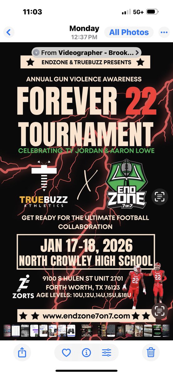 EndzoneTourny's tweet photo. 🔥🔥🔥🔥🔥🔥🔥🔥🔥🔥🔥🔥Join The #ENDZONE7ON7 Recruiting Tournament Tour‼️‼️

TAKING #7v7 TOURNAMENT RECRUITING EXPOSURE TO THE NEXT LEVEL WITH ⬇️ 
 🟢 All Games Livestreamed 2 College Programs &amp; Staff By ⁦@SportsEngine⁩ #GameChanger

Its Almost That Time 2 Show Your Skills https://t.co/FlsfbVbrtZ