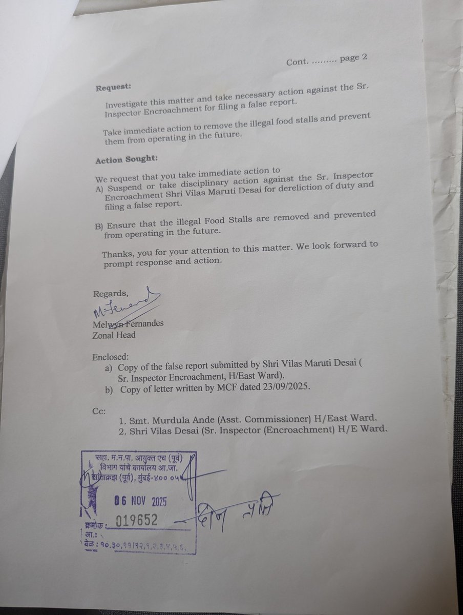 TMS190's tweet image. Why is this corrupt, incompetent officer allowed to serve the BMC. Should he not be sacked for his deeds.@svkadam2601 @malpani @profEniddias @joytrichur @ReggiePDias @Ashcorruption @brijesh230805 @VarshaEGaikwad @AshishVDwivedi @ANJALIA66928254 @btalkies13 @bandrabuzz