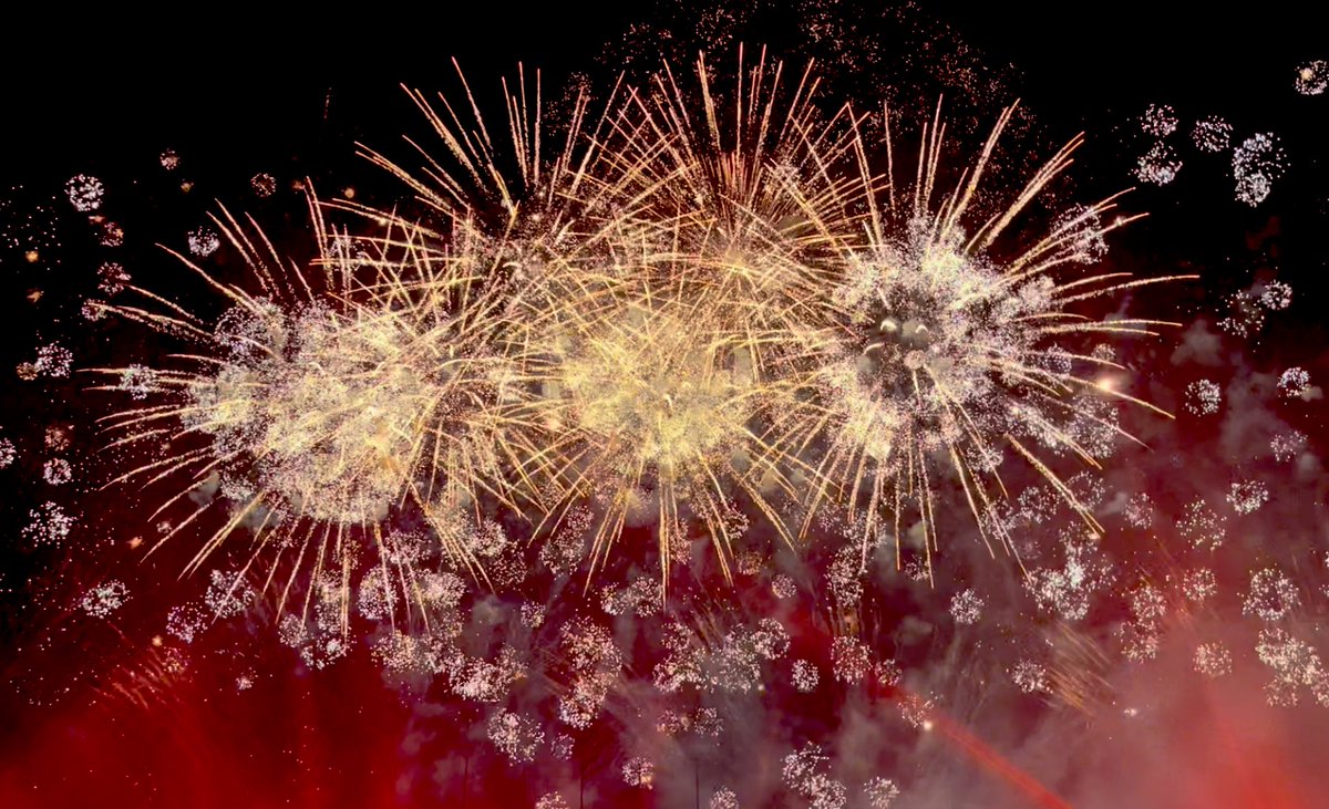 King ＆ Princeの曲とれんかいと冬の花火最高すぎた♡♡宝物をまた