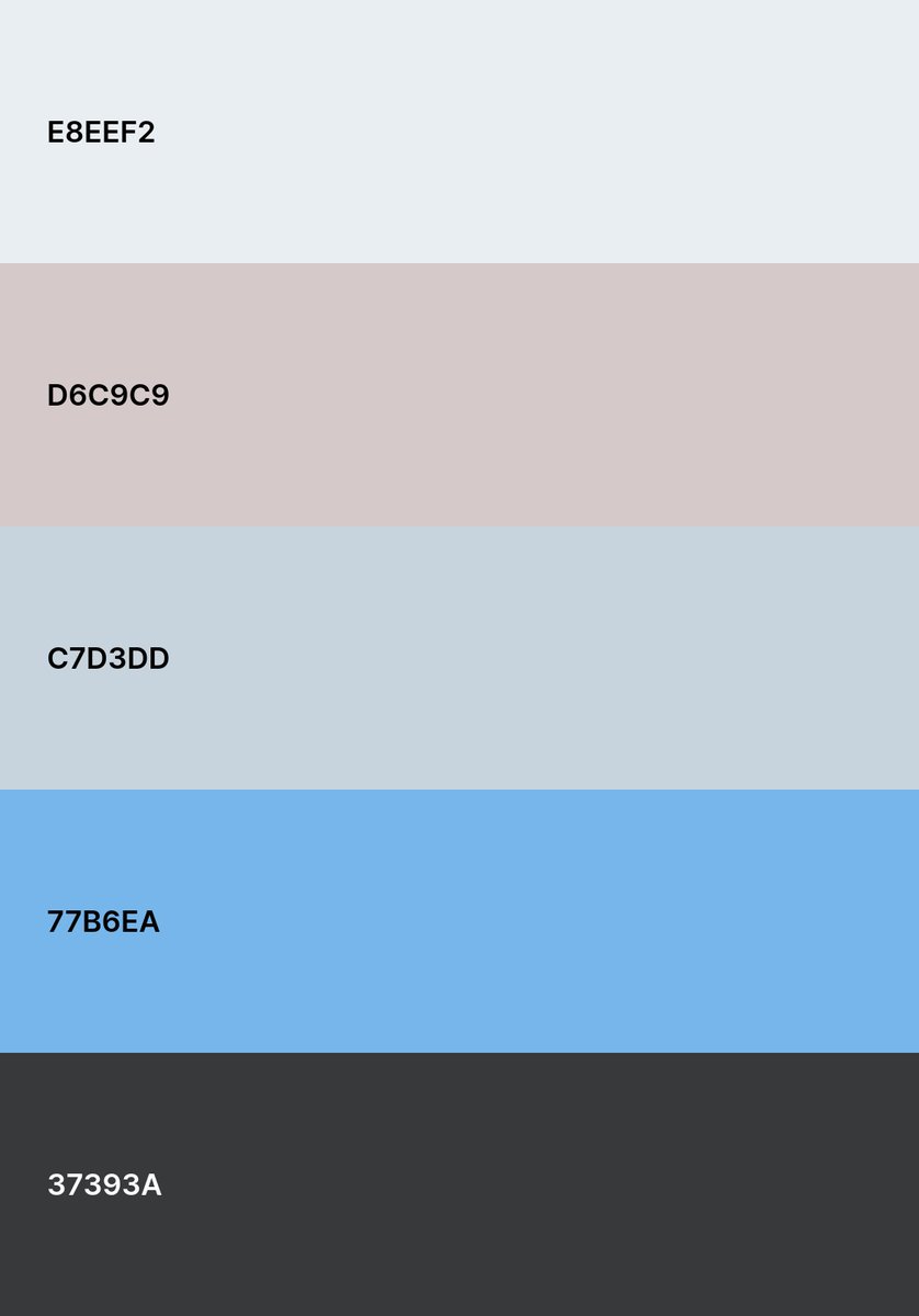 AiTricks's tweet image. Color palette of the day