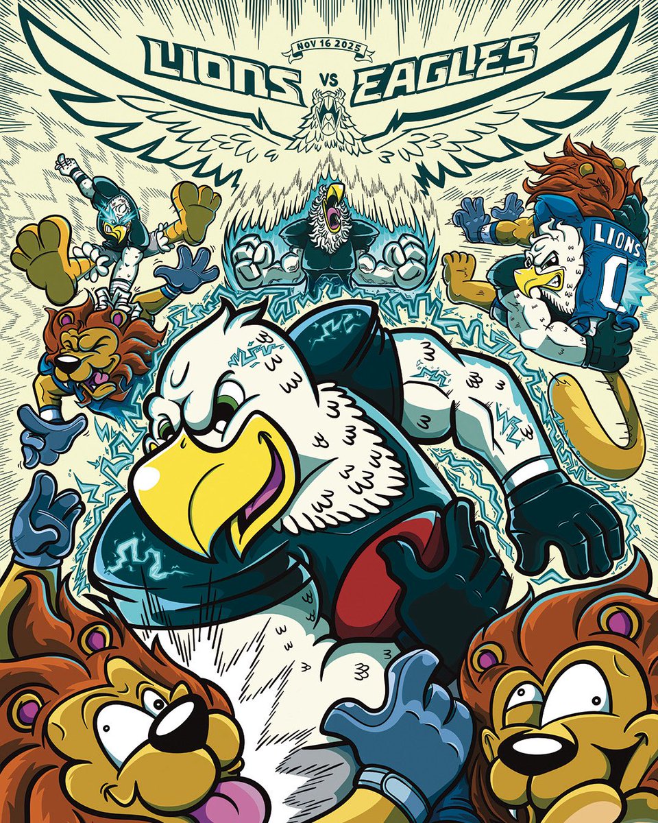 Eagles's tweet image. See you in prime time 

🎨: eltoro215.com
@Toyota | #FlyEaglesFly