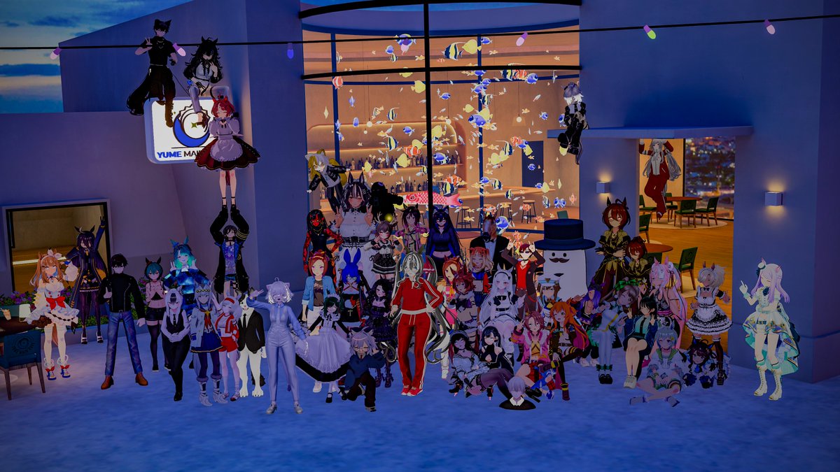 Thank you all for joining our collaboration with the URA community! 🐎

We hope all of you had fun and we will see you again! ✨

#VRChat #VRC #YumeMaidCafe