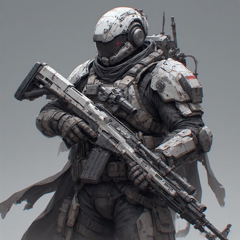Galaxy68k's tweet image. Modern soldier concept  
SciFiSoldier. 👇
#MechaDesign #TechArt
#ArmorDesign #TacticalArt #FuturisticSoldier