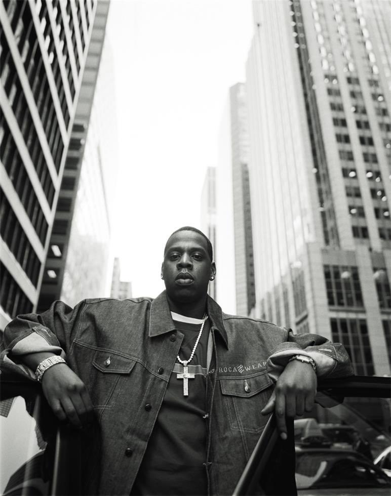 CoededMarshall's tweet image. Jay Z, New York City, 1999