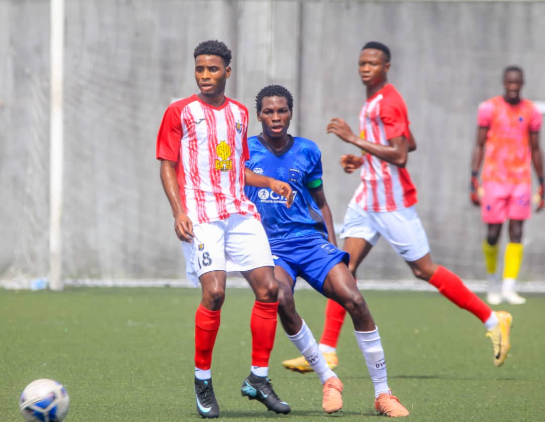 gbagadafc's tweet photo. 🔵 2-1 🔴 [78] 
#GBADSC | #TCCLEAGUE26 https://t.co/0D4nra1jft