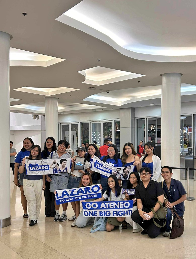 Humbled by the love and support. Maraming salamat for being our rays of sunshine after the games, from <a href="/joshlazaro161/">josh</a> and fam 💙