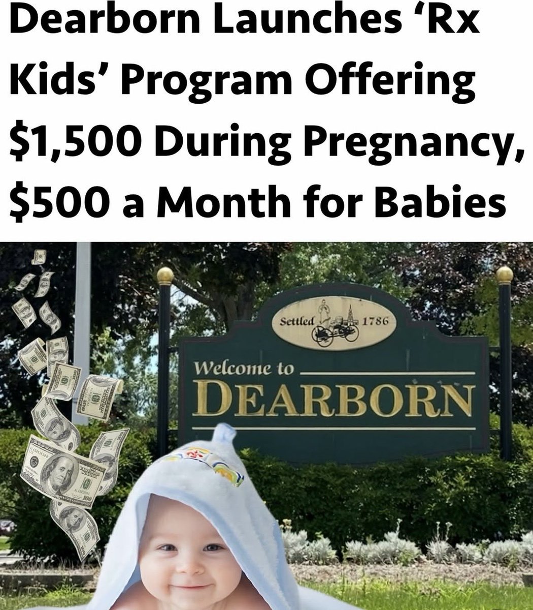 The local government of Dearborn is now paying muslims to have more children. 

We will soon be a minority in our own country.