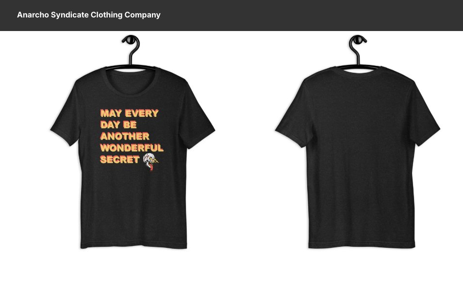 Anarcho Syndicate Clothing tweet media