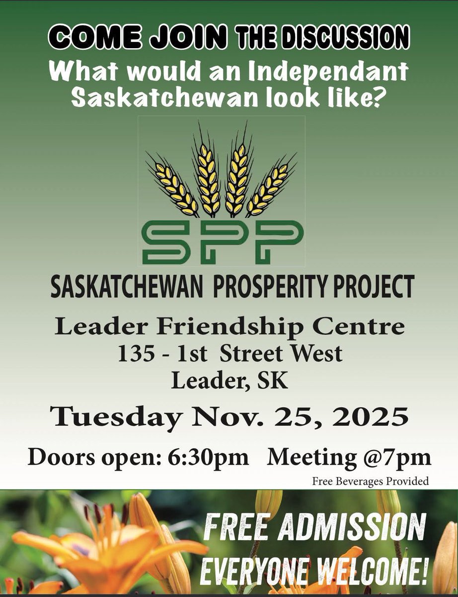 Being engaged in Saskatchewan’s future isn’t a bad thing.